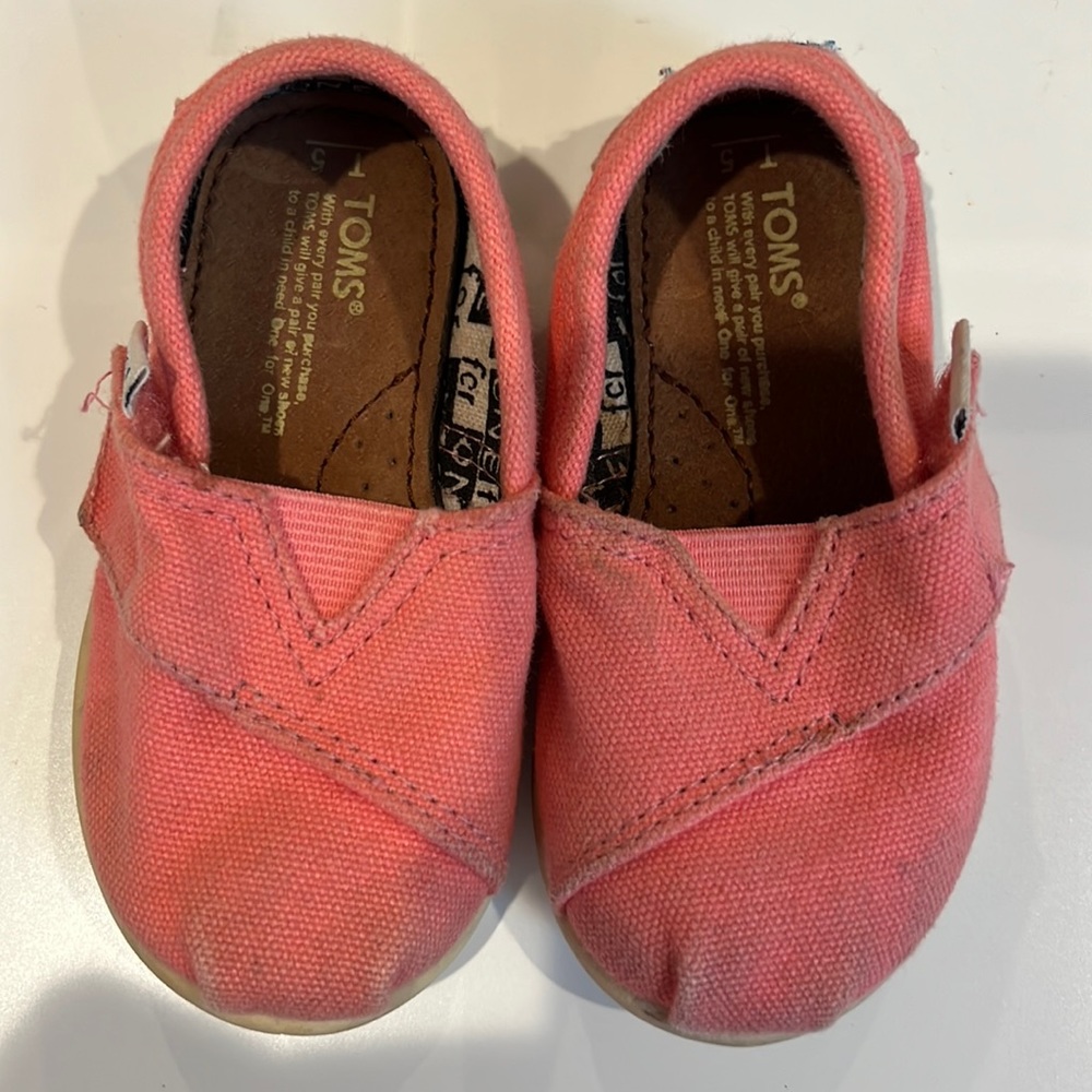 Toms tiny alpargata, pink, size T5